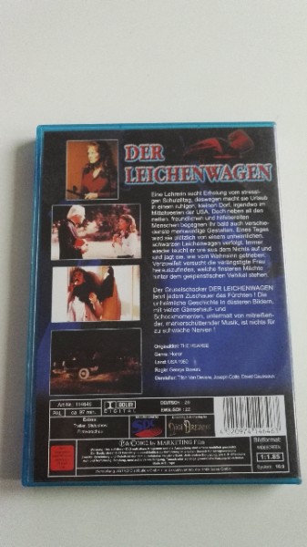 Der Leichenwagen | DVD, sehr gut | UNCUT FSK 18