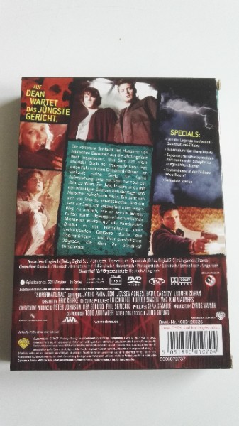 Supernatural ��Staffel 3 ��5 DVD-Box, FSK 18 UNCUT