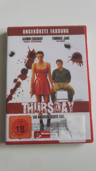 Thursday | DVD, NEU & OVP | FSK 18 UNCUT | Eckhart