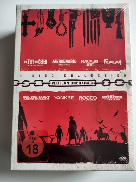 Western Unchained |�8 DVD Collection | Box NEU OVP