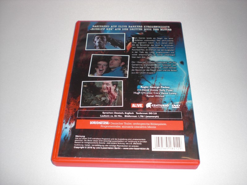 RawHeadRex - Er ist das Grauen 1986 DVD Sammlung