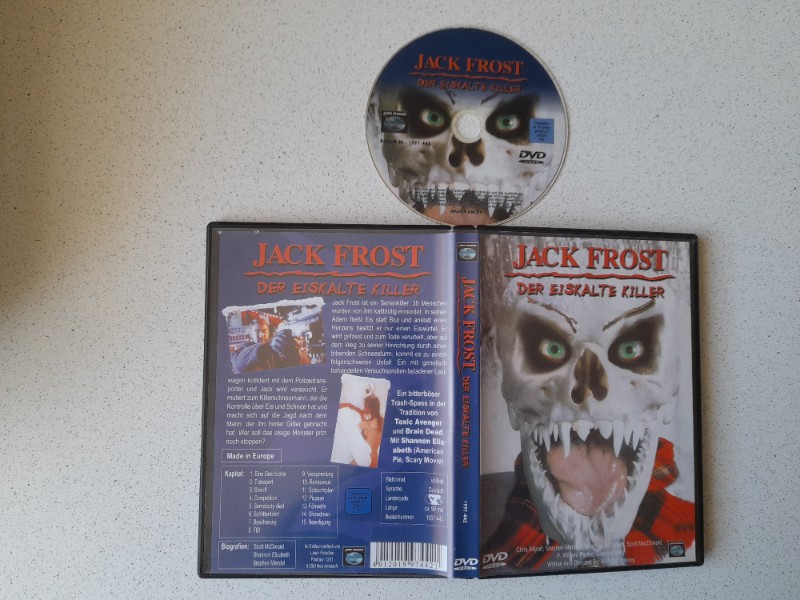 DVD - JACK FROST - DER EISKALTE KILLER