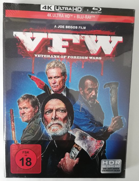 VFW  - MEDIABOOK (UNCUT)BLURAY- 4K ULTRA HD