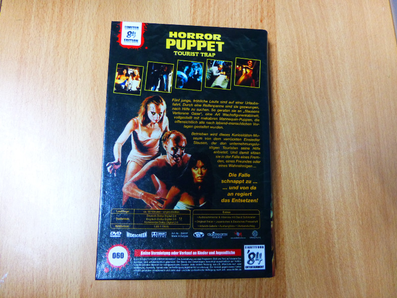 Horror Puppet - Tourist Trap (Limited gr. Hartbox)