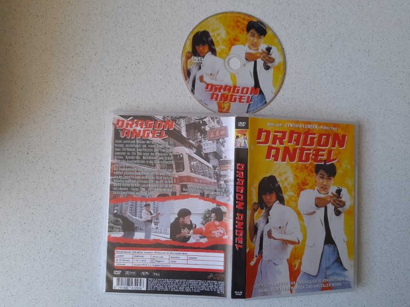 DVD - DRAGON ANGEL - UNCUT  mit CYNTHIA LUSTER