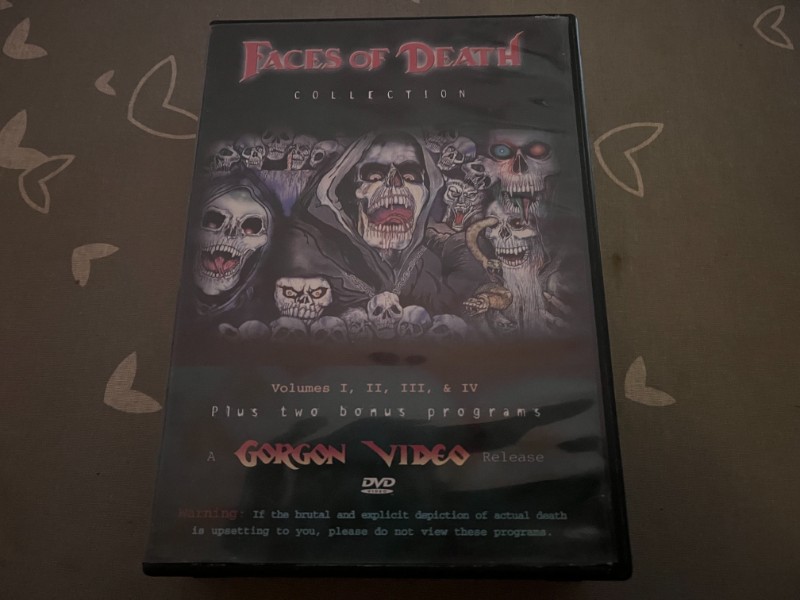 Gesichter des Todes 1-4 BOX Gorgon