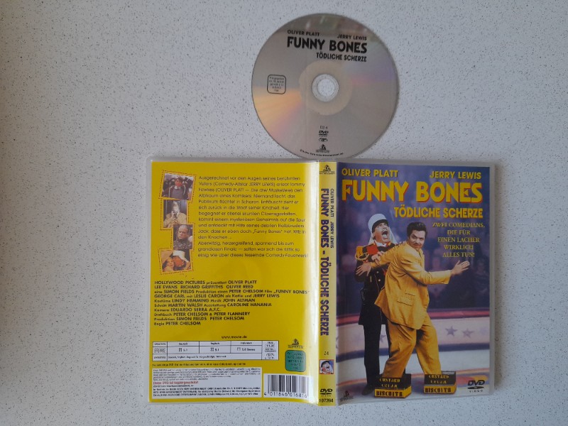 DVD - FUNNY BONES mit JERRY LEWIS & OLIVER REED