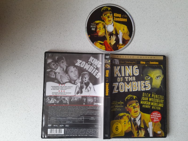 DVD - KING OF THE ZOMBIES mit DICK PURCELL