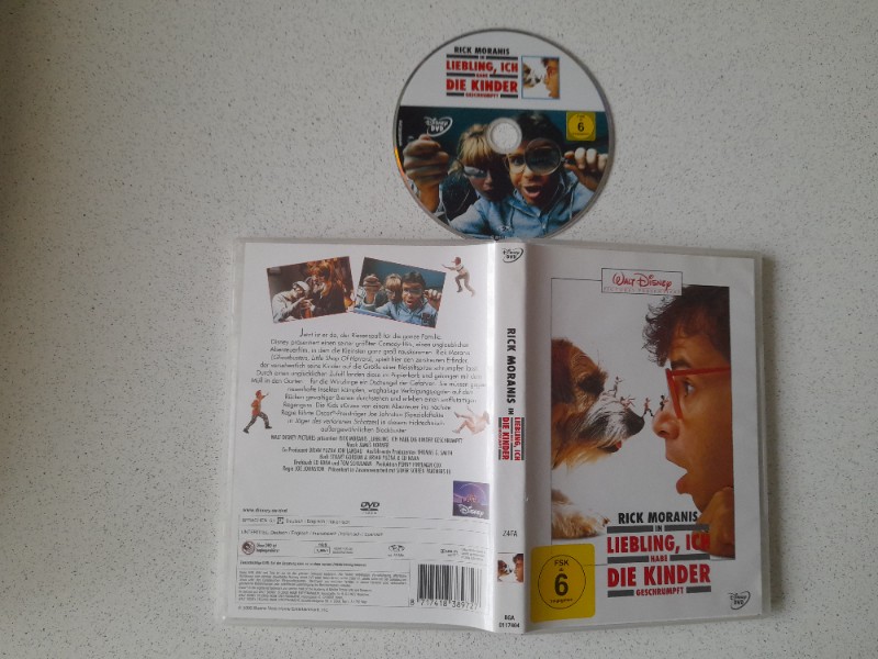 DVD - LIEBLING , ICH HABE DIE KINDER GESCHRUMPFT