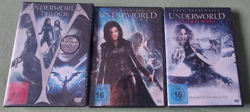 Underworld 1 2 3 4 5 DVD