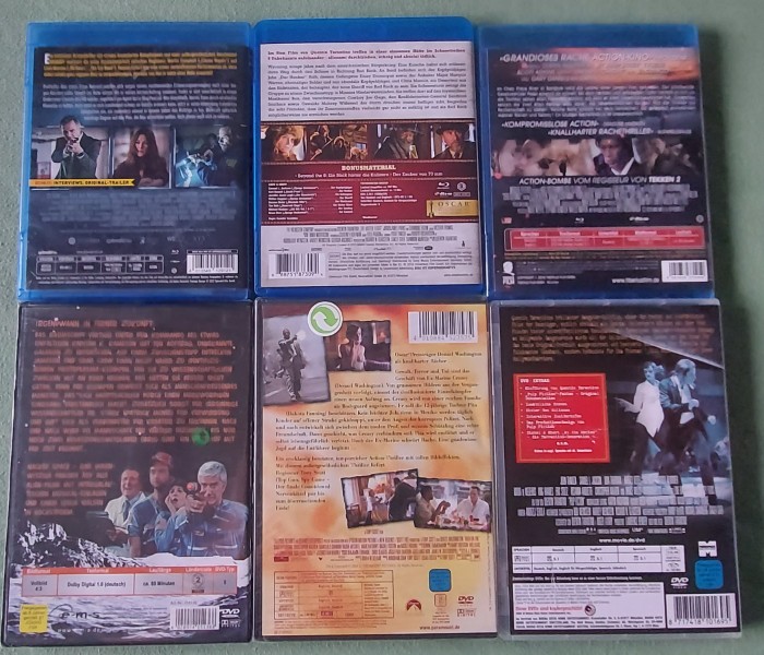 The Hateful 8, Pulp Fiction, Leslie Nielsen etc.