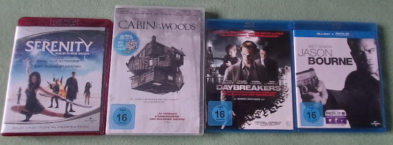 4 Filme Konvolut Paket