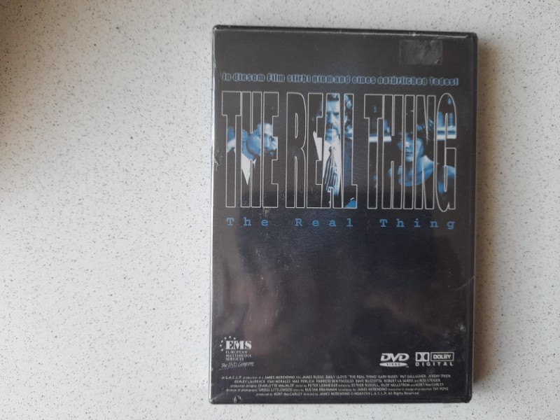 DVD - THE REAL THING mit ROD STEIGER & JAMES RUSSO