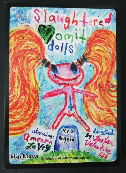 SLAUGTERED  VOMIT  DOLLS   ( UNCUT ) BLACKLAVA