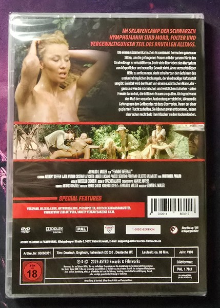 Die schwarze Nymphomanin im Sklaven-Camp DVD OVP