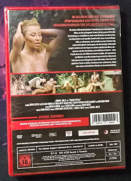 Die schwarze Nymphomanin im Sklaven-Camp DVD OVP