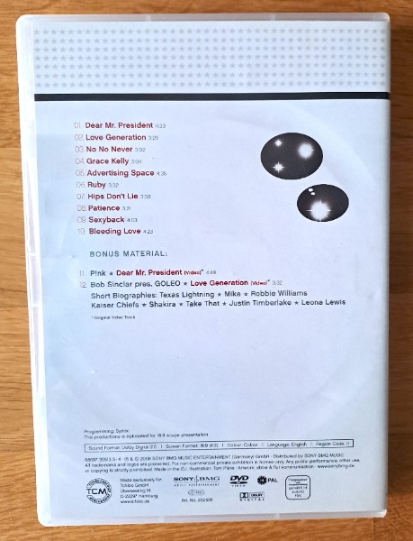 Karaoke New Pop (Pink, R. Williams, Shakira, DVD)