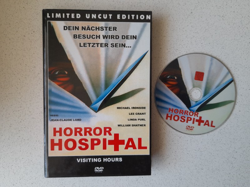 DVD- GROSSE  HARTBOX : HORROR HOSPITAL - UNCUT