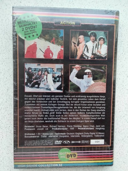 DVD - NINJA CONNECTION - GROSSE  HARTBOX