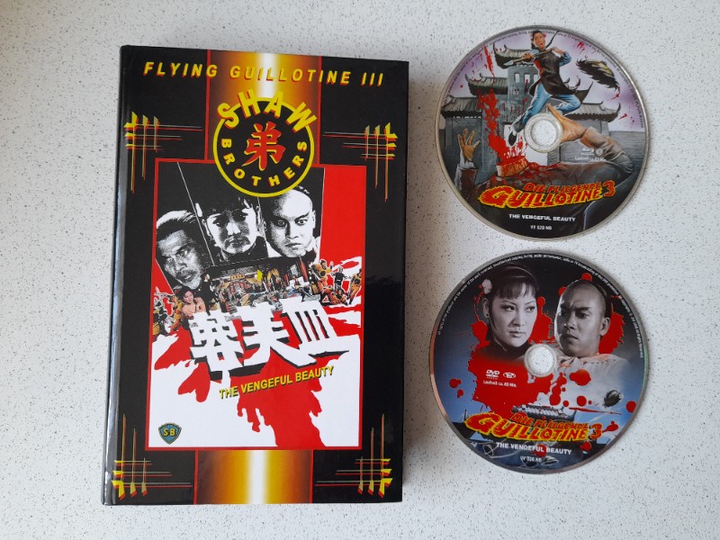 BLU-RAY+DVD-GROSSE-HARTBOX : FLYING GUILLOTINE III
