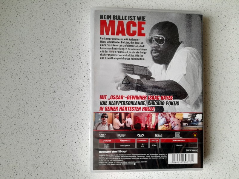 DVD : KEIN BULLE IST WIE MACE mit ISAAC HAYES