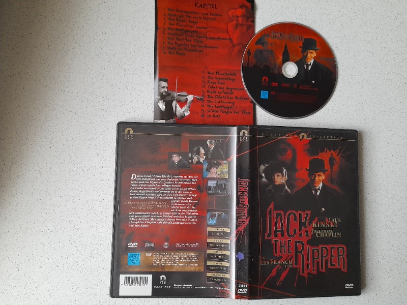 DVD - JACK THE RIPPER mit KLAUS KINSKI
