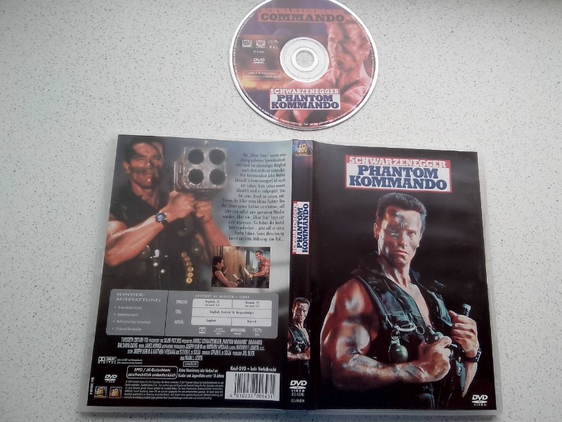 DVD - PHANTOM KOMMANDO - SCHWARZENEGGER