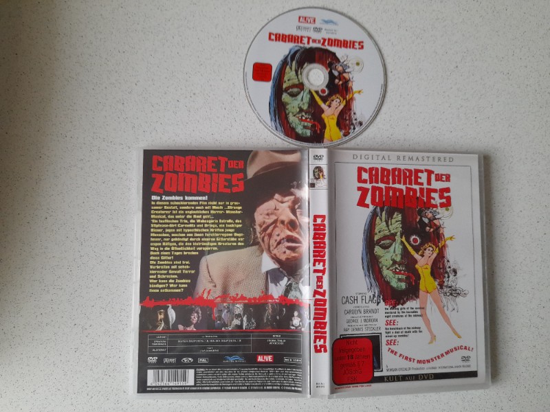 DVD - CABARET DER ZOMBIES - DIE ZOMBIES KOMMEN !