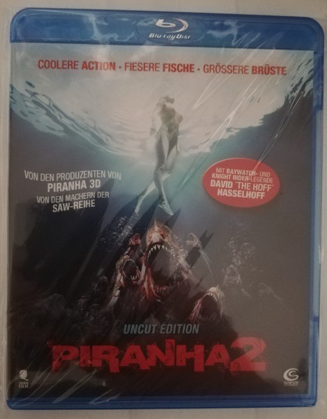 PIRANHA  2  (  UNCUT  )  BLURAY
