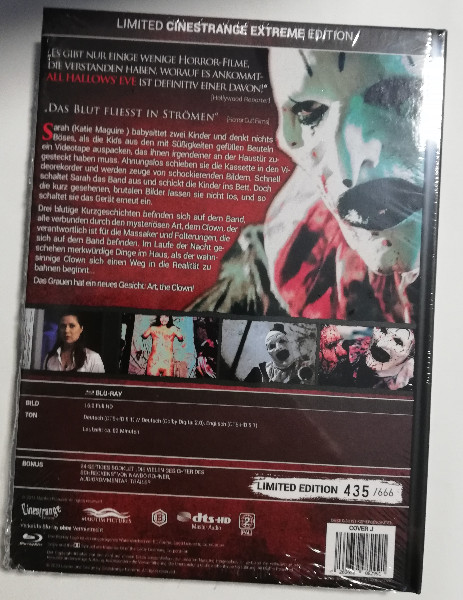 TERRIFIER-THE BEGINNING MEDIABOOK ( UNCUT ) BLURAY