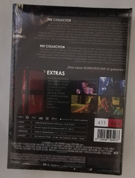THE  COLLECTOR - DOUBLE FEATURE ( UNCUT ) BLURAY