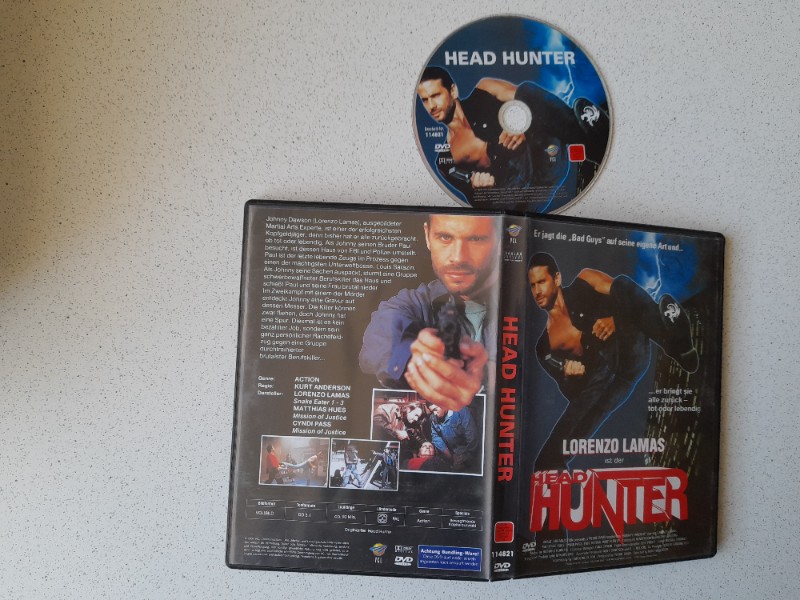 DVD - HEAD HUNTER mit LORENZO LAMAS