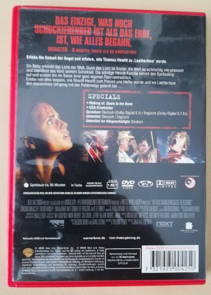 TEXAS CHAINSAW MASSACRE -THE BEGINNING   ( UNCUT )