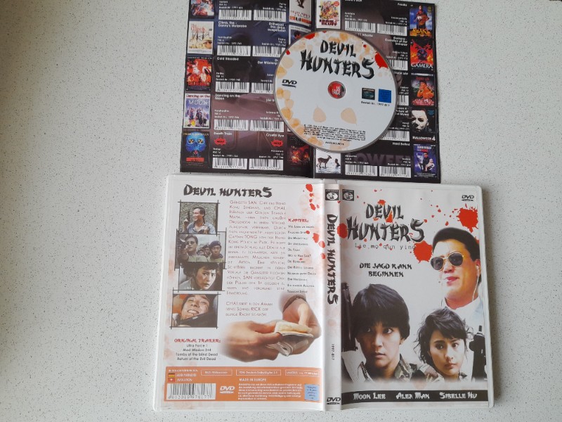 DVD - DEVIL HUNTER 5 - MOON LEE  ;  SIBELLE HU