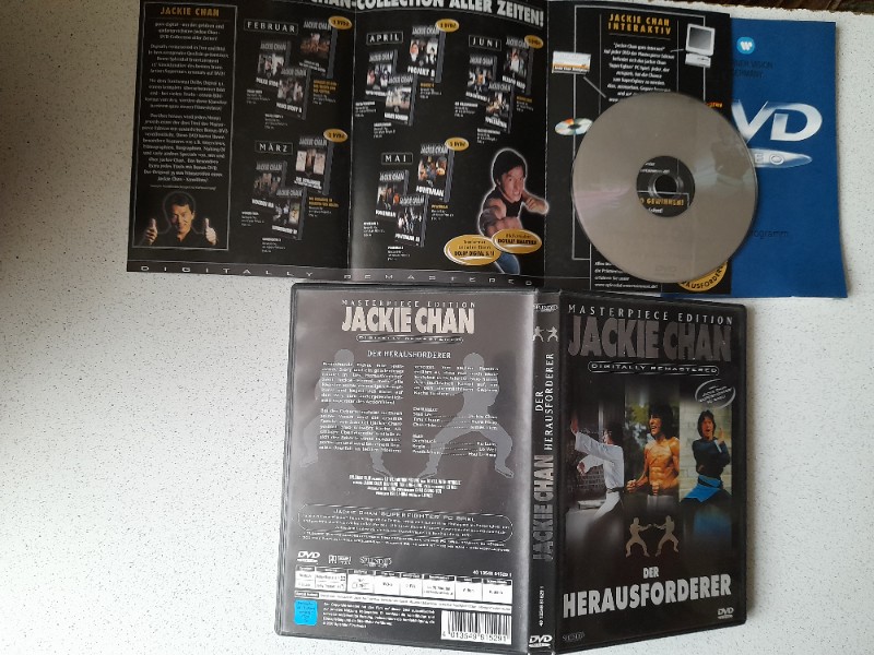 DVD - DER HERAUSFORDERER - JACKIE CHAN