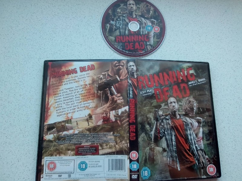 DVD - RUNNING DEAD - SCOTT PEAT