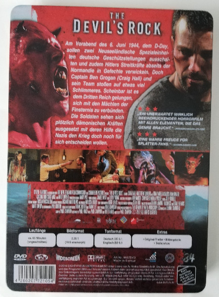 THE  DEVIL`S  ROCK  ( UNCUT ) HOLOCOVER