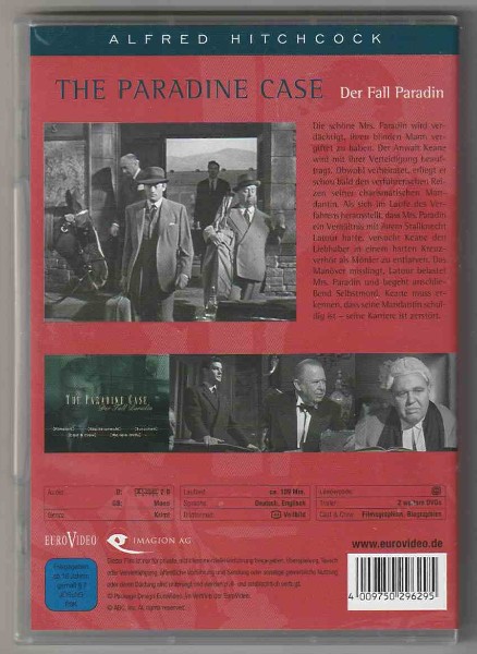 The Paradine Case - Der Fall Paradin- A. Hitchcock