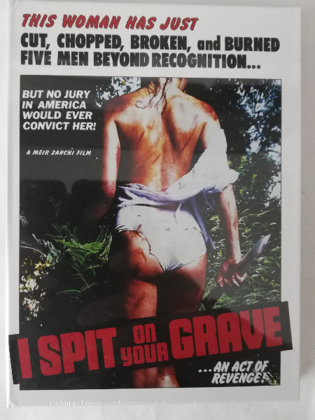 I  SPIT  ON  YOUR GRAVE  MEDIABOOK ( UNCUT )BLURAY