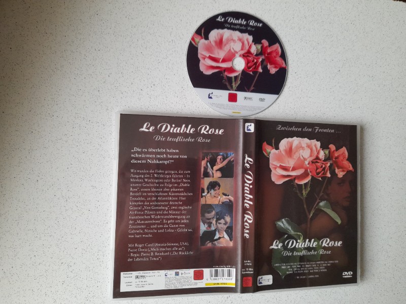 DVD - DIE TEUFLISCHE ROSE mit BRIGITTE LAHAIE