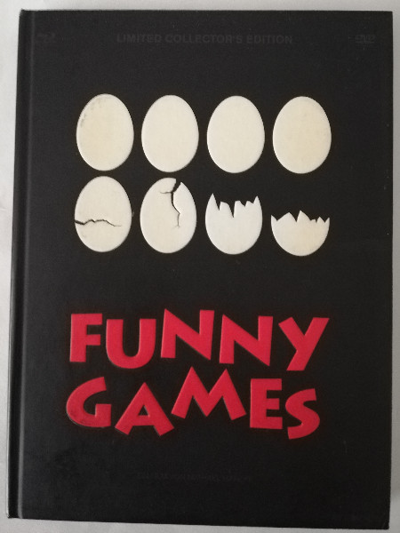 FUNNY  GAMES  - MEDIABOOK  ( UNCUT )  BLURAY