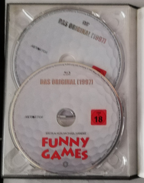 FUNNY  GAMES  - MEDIABOOK  ( UNCUT )  BLURAY