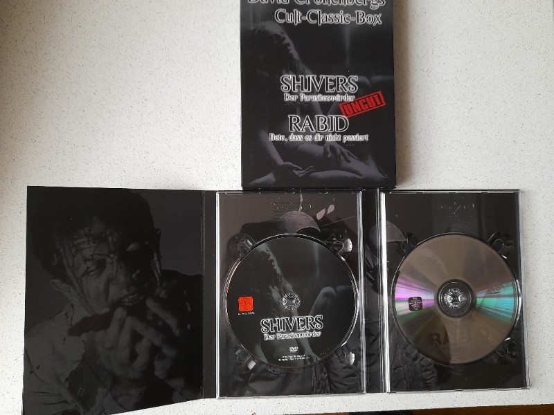 DVD - SHIVERS + RABID - UNCUT von DAVID CRONENBERG