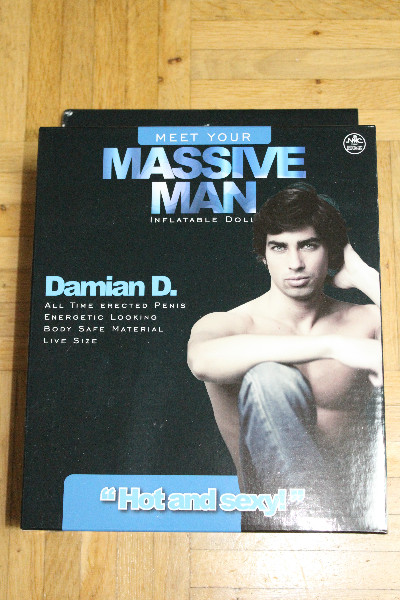 165cm Latino Loverboy Liebespuppe Damian D NEU Gay