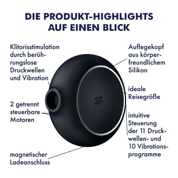 Satisfyer Pro To Go 3, 8,5 cm Druckwellenvibrator Kaufen! Satisfyer Pro To Go 3, 8,5 cm Druckwellenvibrator Kaufen!