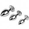 Analplug- Set aus Aluminium 7-...
