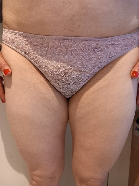 Beim Sex getragener Slip einer geilen MILF (50 J.)