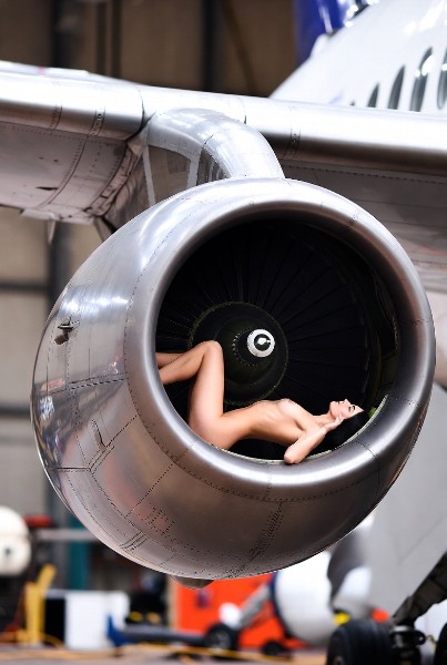 Leinwandbild in 20x30 Erotikbild sexy Girl.