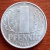 1 Pfennig  DDR von A 1968