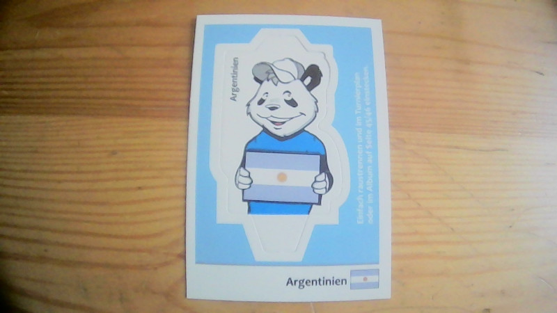 ENTDECKE BRASILIEN - PADDY STECKFIGUR ARGENTINIEN